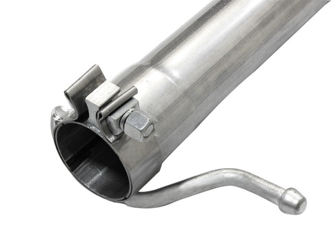aFe Scorpion 2-1/2in Alum Steel Cat-Back Hi-Tuck 07-18 Jeep Wrangler (JK) V6 (Fits 4 Dr Model Only) - 49-08042-1