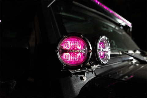 Rigid Industries 360-Series 4in LED Off-Road Drive Beam - RGBW (Pair) - 36401