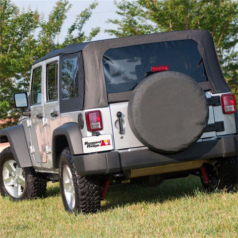 Rugged Ridge 35-36 Inch Tire Cover Black Diamond - 12804.35