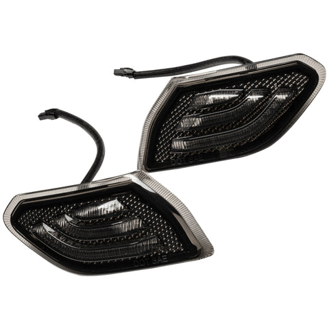 Oracle Jeep Wrangler JL Smoked Lens LED Front Sidemarkers - 5853-504