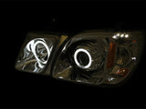 ANZO 1998-2007 Lexus Lx470 Projector Headlights w/ Halo Black (CCFL) - 111170