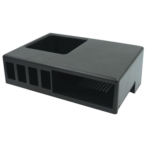 Autometer 2018+ Jeep JL Switch Panel / CB Mount - BLACK - 5397