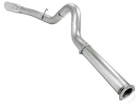 aFe Atlas 5in DPF-Back Aluminized Steel Exh Sys, Ford Diesel Trucks 11-14 v8-6.7L (td) Polished tip - 49-03055-P