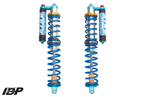 King Shocks 18+ RZR-XP Turbo S 3.0 Rear Internal Bypass Piggyback Coilover w/ Finned Res & Adjuster - 33700-328A