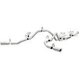 MagnaFlow Cat-Back 10-15 Toyota Tundra SC LB / CC SB 4.6L/5.7L V8 SS 2.5 Dual Split Rear 4in Tip - 19232