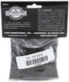 K&N Universal Round Tapered Filter Wrap - Black - 6in Base ID x 4.625in Top ID x 9in Height - RE-0810PK