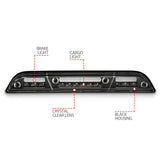 ANZO 15-20 Ford F-250 - F-550 LED Third Brake Light - Black Housing/Clear Lens - 531111