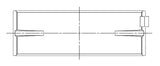 ACL Nissan RB26DETT Standard Size High Performance w/ Extra Oil Clearance Main Bearing Set - 7M2428HX-STD