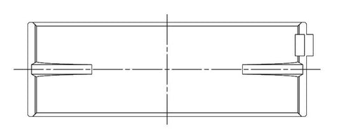 ACL Nissan RB26DETT 0.25mm Oversized High Performance Main Bearing Set - 7M2428H-.25