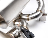 Agency Power Valvetronic Exhaust System Black Tips Can-Am Maverick X3 Turbo 2017-2022 - AP-BRP-X3-170-BLK