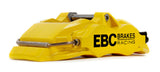 EBC Racing 13-16 BMW M235i (F22)/F23) Yellow Apollo-6 Front Left Caliper - BC6102YEL-L