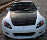 Seibon 00-10 Honda S2000 OEM Carbon Fiber Hood - HD0005HDS2K-OE