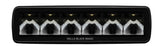 Hella Universal Black Magic 6 L.E.D. Mini Light Bar - Spot Beam - 358176211