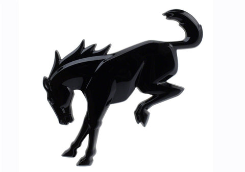 Ford Racing 2021 Bronco Rear Emblem - Black - M-1447-BRB