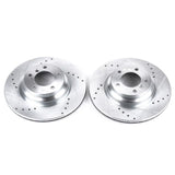Power Stop 2006 BMW 330i Front Evolution Drilled & Slotted Rotors - Pair - EBR843XPR