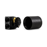 Mishimoto 2015+ BMW F8X M3/M4 Baffled Oil Catch Can - Wrinkle Black - MMBCC-F80-15CBE