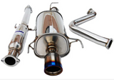 Invidia 97-01 Prelude Q300 Titanium Rolled Tip Cat-back Exhaust **Fits BASE Model ONLY** - HS97HP1GNT