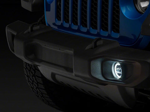 Raxiom 07-23 Jeep Wrangler JK & JL 20-23 Jeep Gladiator JT Axial Series LED Fog Lights w/ Halo - J142669