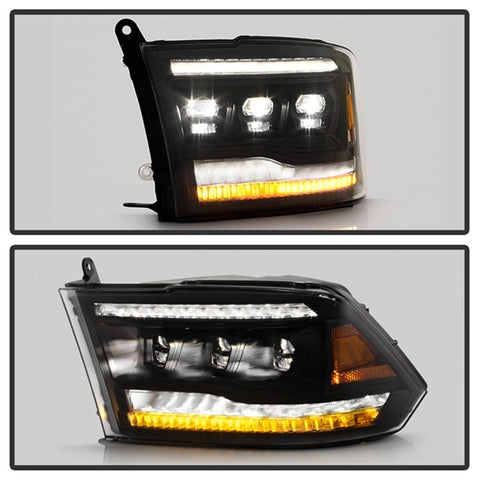 Spyder 13-18 Dodge RAM 1500 / 13-19 RAM 2500/3500 Projector Headlights - 5088673