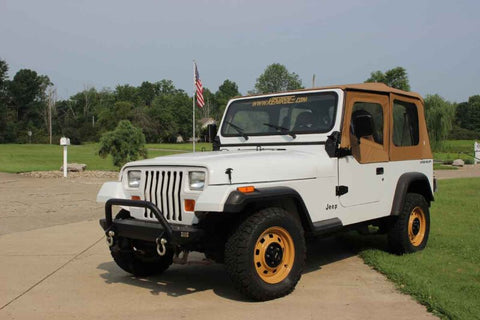 Fishbone Offroad 87-95 Jeep YJ YJ Wrangler Piranha Front Bumper w Tube Guard - FB22080