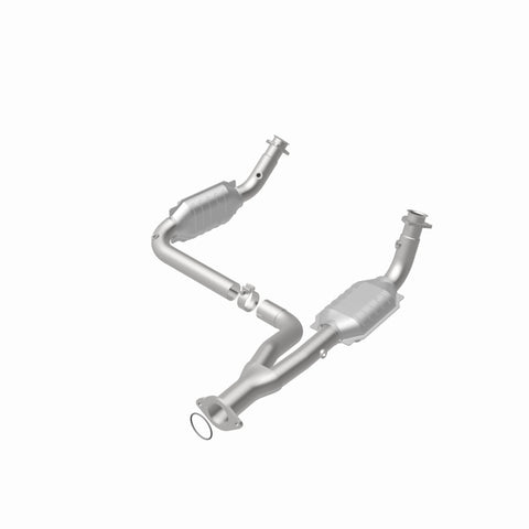 MagnaFlow Conv DF 07-09 Chevrolet/GMC Silverado/Sierra 2500 HD 6.0L Y-Pipe Assembly excludes Classic - 49644