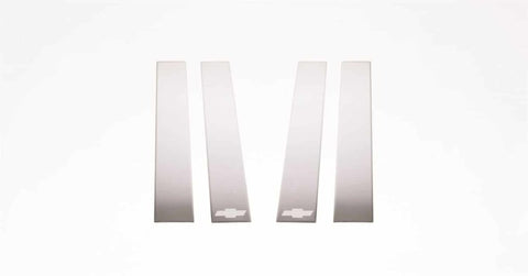 Putco 14-14 Chevrolet Silverado HD - (Ext Cab) - 4pcs Stainless Steel Pillar Posts Classic - 402608