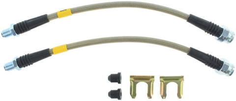 StopTech 00-05 Mitsubishi Eclipse Stainless Steel Rear Brake Lines - 950.46500