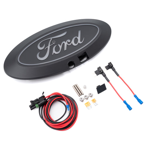 Putco 21-22 Ford F-150 Front Luminix Ford LED Emblem - w/ Camera CutOut - 92605