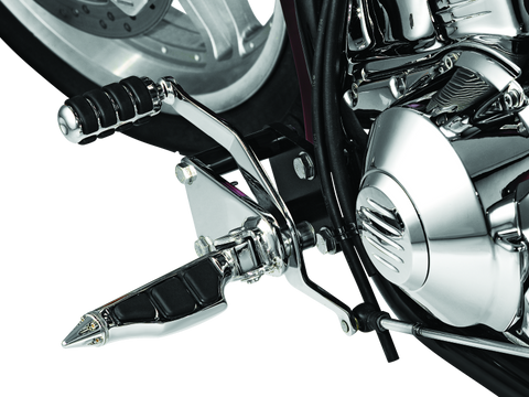 Kuryakyn Stiletto Pegs Without Adapters Chrome - 4476