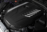 Dinan 19-26 BMW B58D (G01/G02/G20/G22/G23/G26/G42) Gloss Carbon Fiber Engine Cover w/Matte Accents - D590-0003