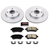 Power Stop 11-19 Ford Fiesta Front Z17 Evolution Geomet Coated Brake Kit - CRK5969