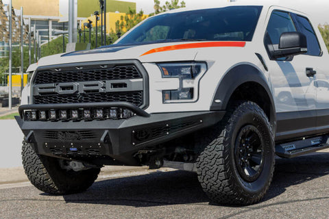 Addictive Desert Designs 17-18 Ford F-150 Raptor HoneyBadger Front Bumper - F117432860103