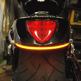 New Rage Cycles 06+ Suzuki M109R Rear Turn Signals w/Load EQ - Amber - 109-REAR-TL-A-L