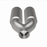 MagnaFlow Tip 1-Pk Dual Rnd Re DW 3x10 2.2 - 35167