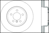 StopTech 2011-2013 BMW 535i / 2012-2016 BMW 640i Slotted & Drilled Front Right Brake Rotor - 127.34124R