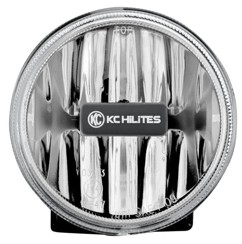 KC HiLiTES 4in. Gravity G4 LED Light 10w SAE/ECE Clear Fog Beam (Single) - 1493