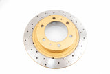 DBA 05-09 Toyota Tacoma (6 lugs) / 06+ Lexus GX470 Front Drilled & Slotted 4000 Series Rotor - 42716XS