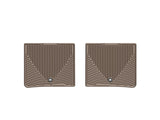WeatherTech 13+ Lexus ES Rear Rubber Mats - Tan - W290TN