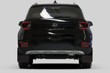 Rally Armor 20-22 Hyundai Venue Black Mud Flap Red Logo - MF65-UR-BLK/RD