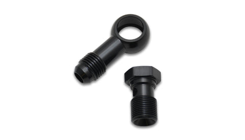 Vibrant Single -4AN 9/16-20 Aluminum Male Banjo Adapter Assembly - 11565