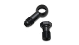 Vibrant Single -8AN 9/16-24 Aluminum Male Banjo Adapter Assembly - 11586