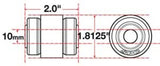 SPC Performance xAxis Jeep TJ FUCA - 15613