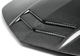 Anderson Composites 10-13 Chevy Camaro TT-Style Carbon Fiber Hood - AC-HD1011CHCAM-TT