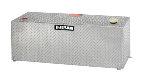 Tradesman Aluminum Rectangular Liquid Storage Tank (98 Gallon Capacity) - Brite - 3198
