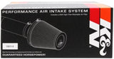 K&N 08-11 WRX/STi Black Typhoon Short Ram Intake - 69-8004TTK
