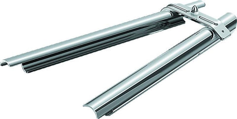 Kuryakyn Downtube Covers 00-06 Softail Chrome - 7853