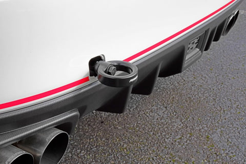 PERRIN 15-19 Subaru WRX/STI Tow Hook Kit (Rear) - Black - PSP-BDY-252BK