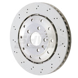 SHW 08-12 Audi R8 4.2L (Excl Ceramic Brakes) Rear Drill-Dimp Lightweight Brake Rotor (420615601F) - ARX44218