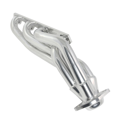 JBA 65-73 Ford Mustang 260-302 SBF 1-5/8in Primary Silver Ctd Mid Length Header - 1650SJS
