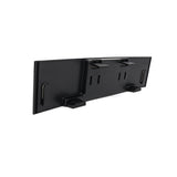 BLOX Racing 290mm Convex Mirror Black Frame No Tint - BXAC-02010